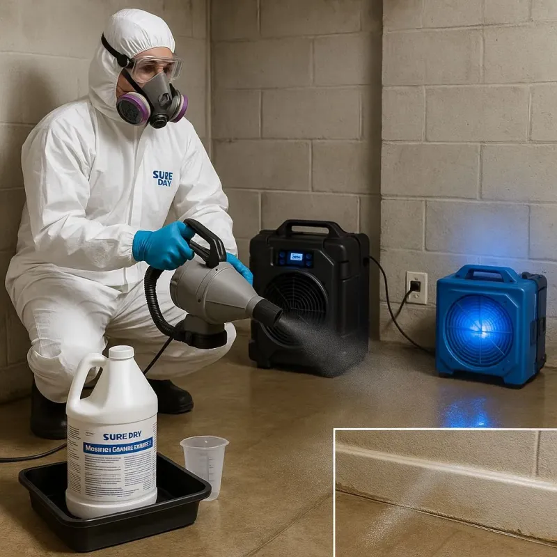 Sanitization and Odor Removal process in La Crosse, KS