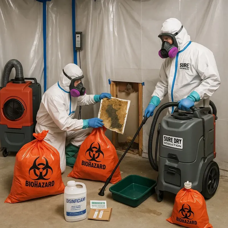 Contaminated Water Handling Protocols process in La Crosse, KS