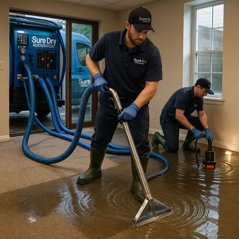 Water Extraction and Removal process in La Crosse, KS